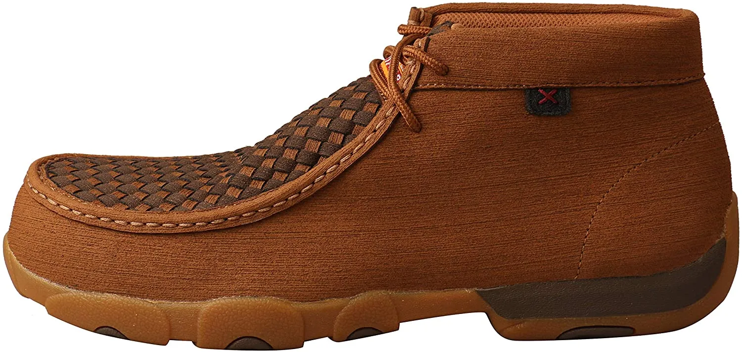 Twisted X Men's Work Chukka Driving Moc made with DuraTWX hybrid performance leather