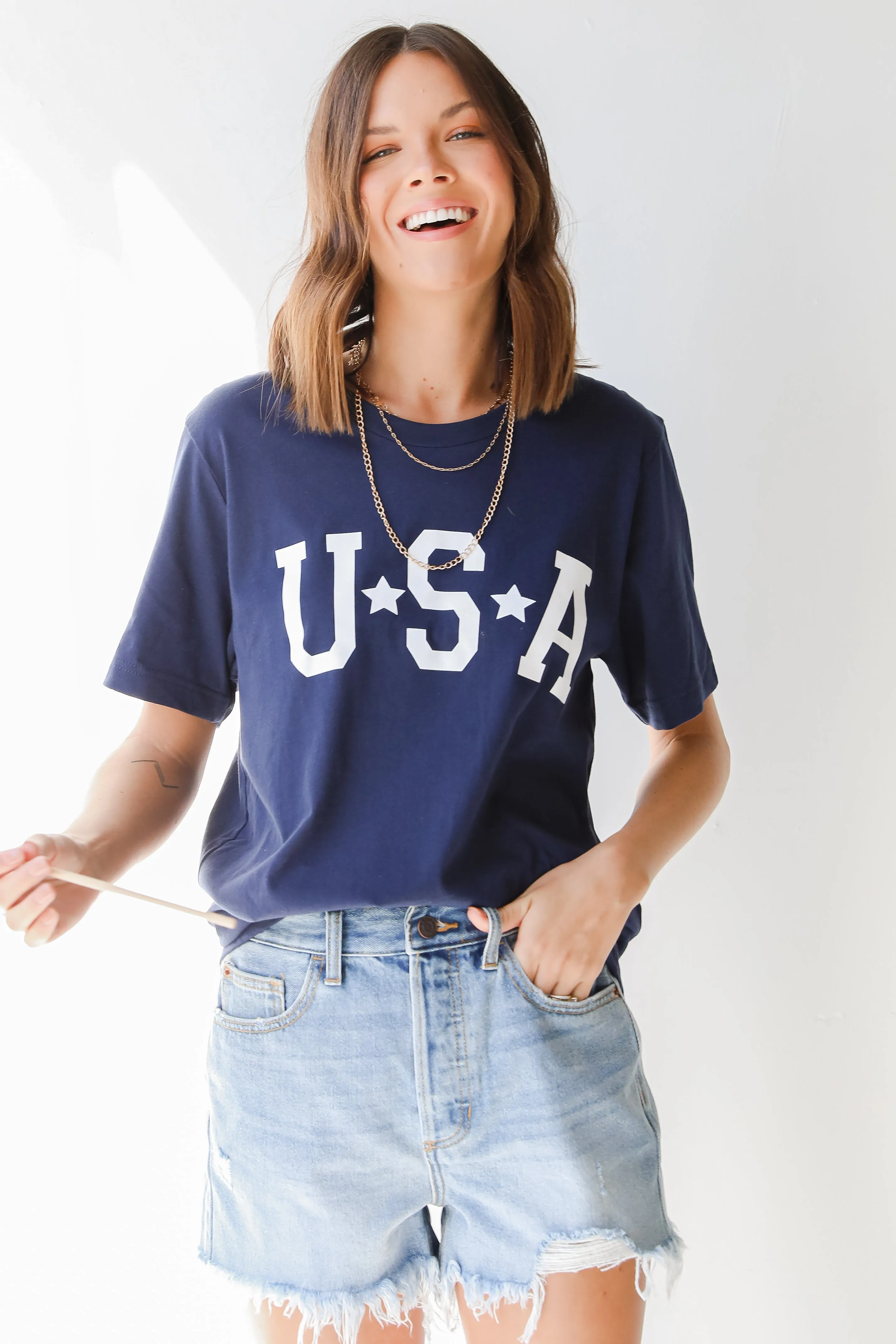 USA Star Graphic Tee