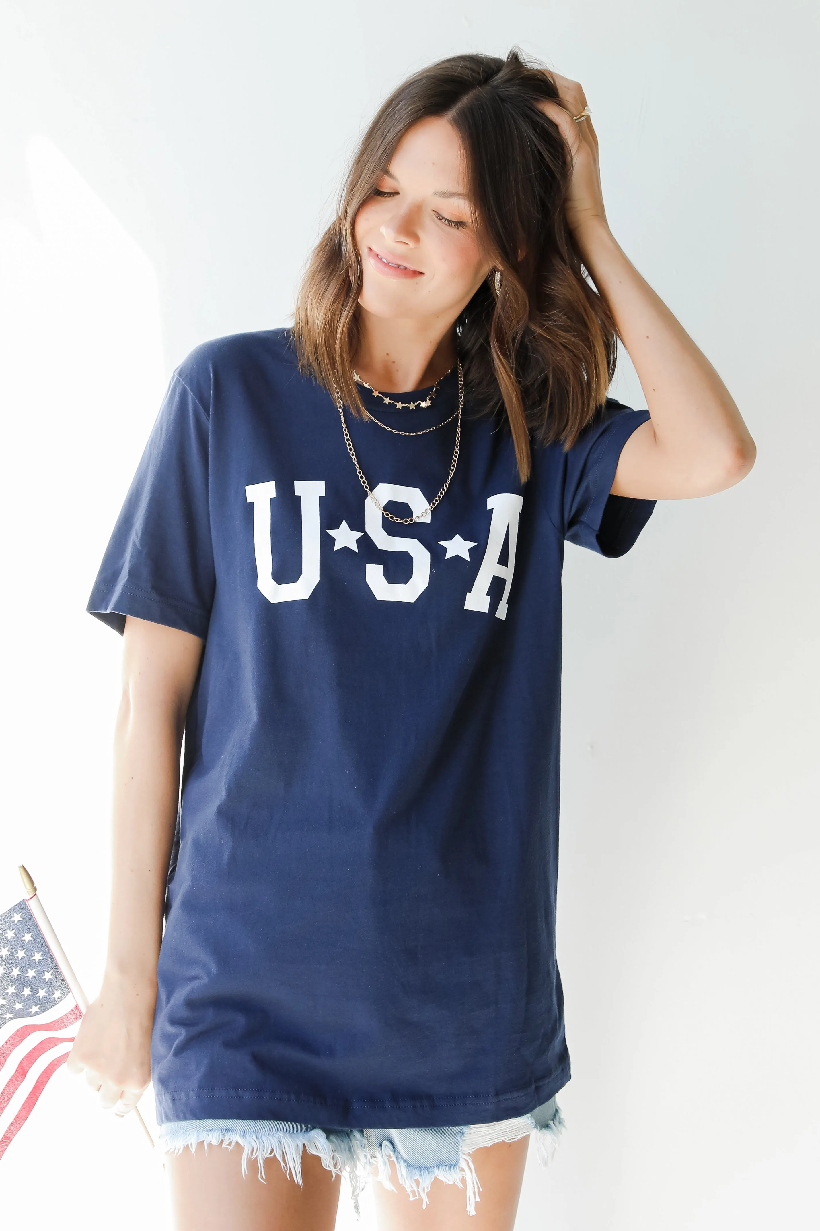 USA Star Graphic Tee