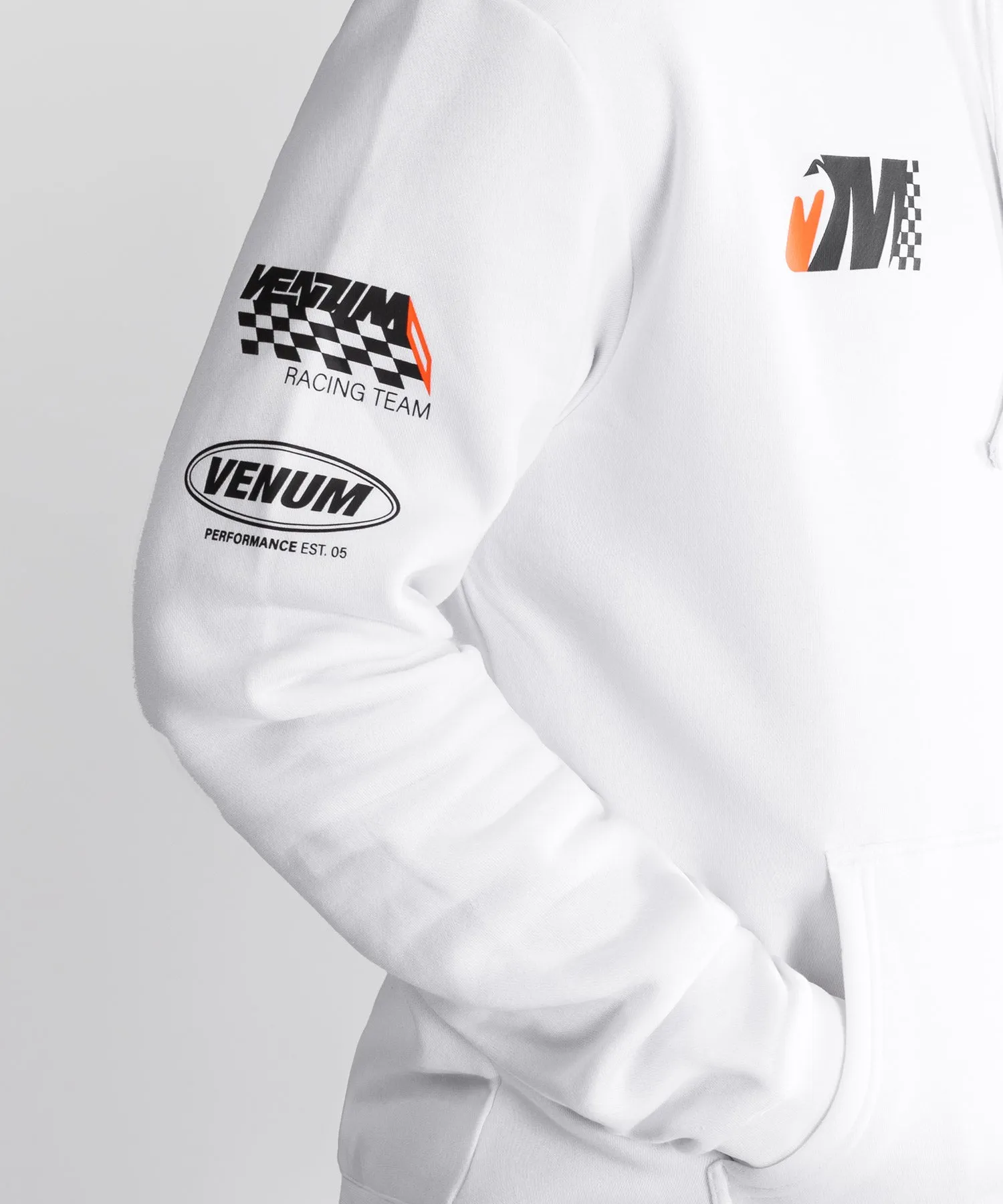 Venum Motorsport Hoodie - Snow White