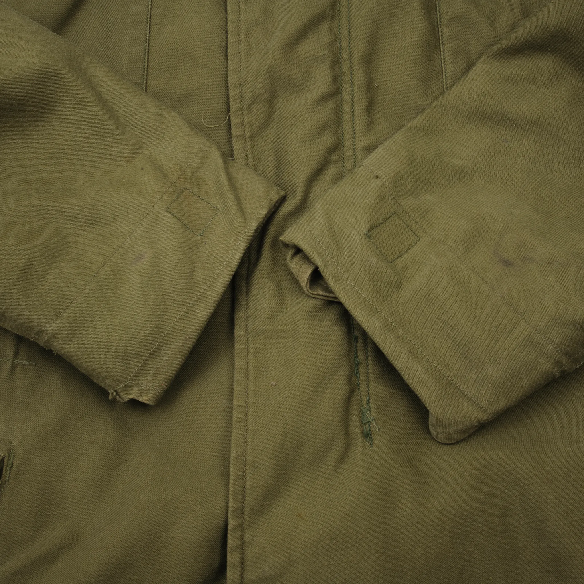 VINTAGE US ARMY M-1965 M65 FIELD JACKET 1967 VIETNAM WAR MEDIUM REGULAR