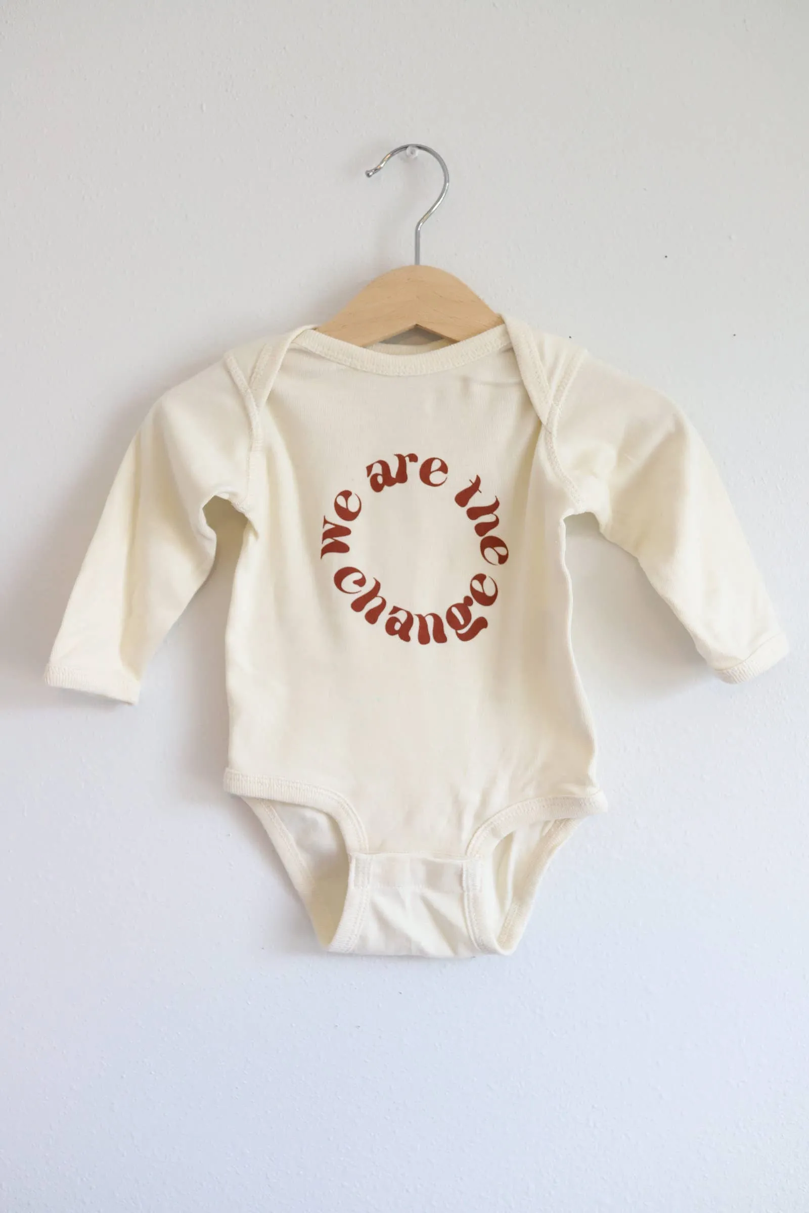 We Are The Change Bodysuit Size 12 Months